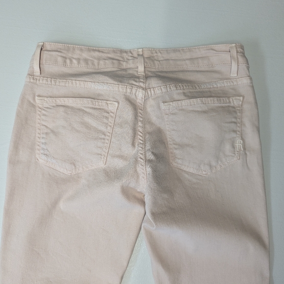 Rich & Skinny Size 26 Pink Taupe Straight Leg Jeans - Picture 5 of 13